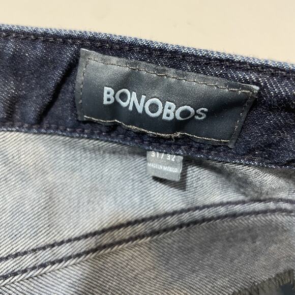 Bonobos Men’s The Jetsetter Jeans 31x32 Slim Fit Dark Blue Denim Stretch Casual - Picture 9 of 9